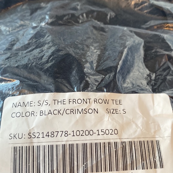 (A2) Fabletics The Front Row Graphic Tee, Size Small , NEW - Picture 9 of 11